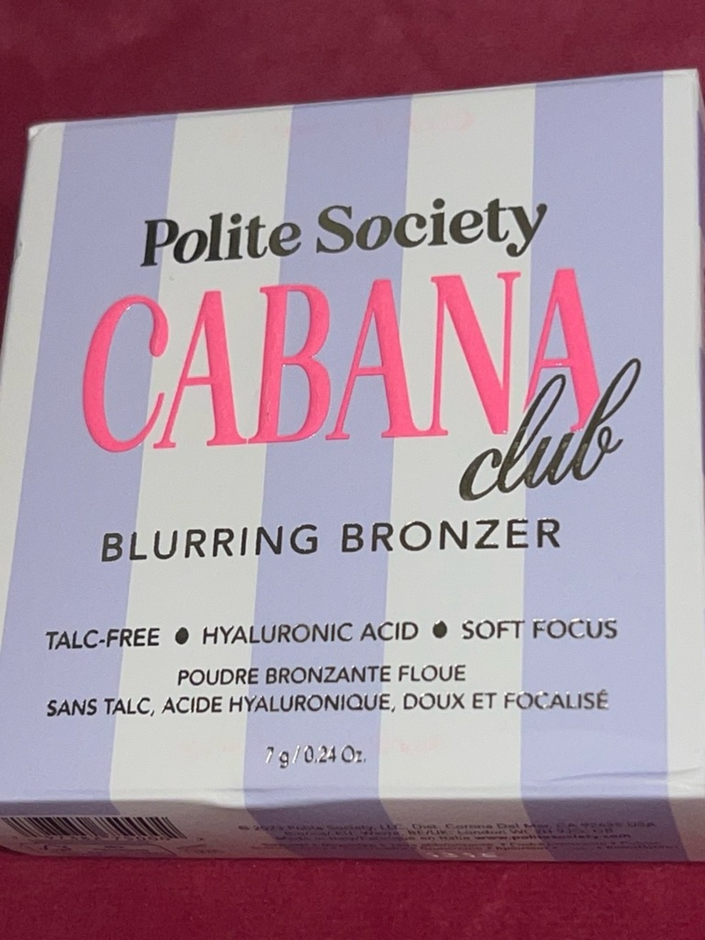 Cabana Club Blurring Bronzer shade French Riveria